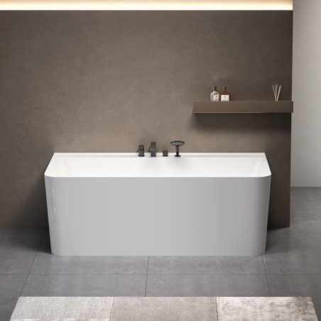VASCA DA BAGNO RHODES C966-1700 BIANCO GLOSSY 1700X800X590