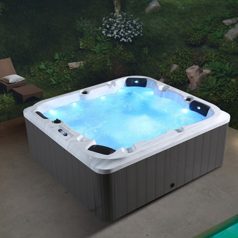 SET VASCA DA BAGNO SPA M-3524 A010 PEARL PVC 220X210X83