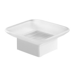 PORTASAPONE DA APPOGGIO 839166 BIANCO OPACO QUATTRO