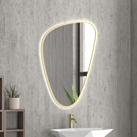 SPECCHIO LED 30576CI/1018 ELENA ORO 68.3X95.6