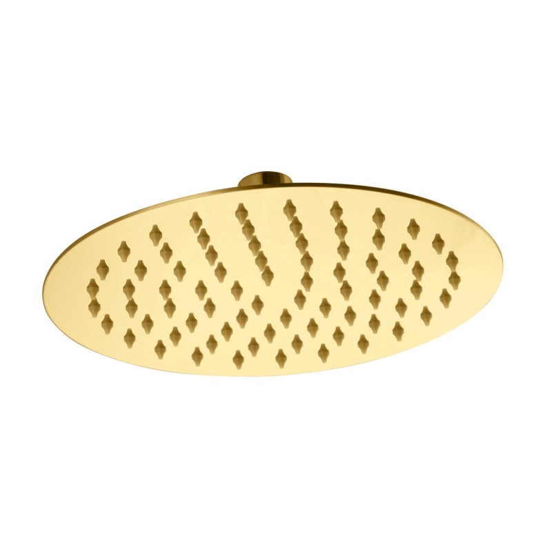 SOFFIONE DOCCIA H13801-O S/S 304 ORO Ø200