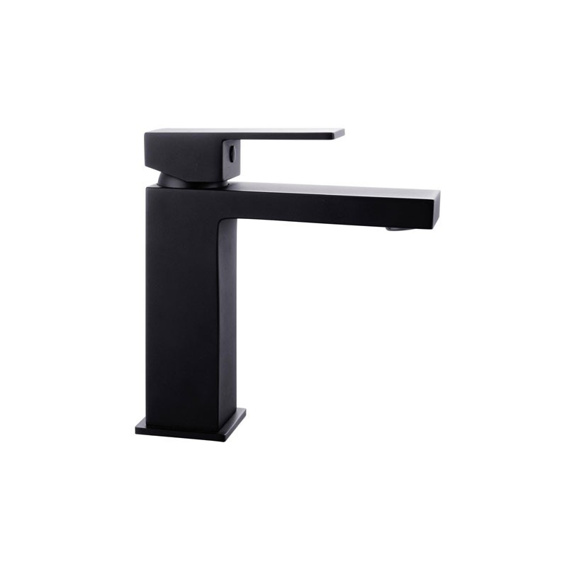 MISCELATORE LAVABO E02FA382-BL NERO DELOS