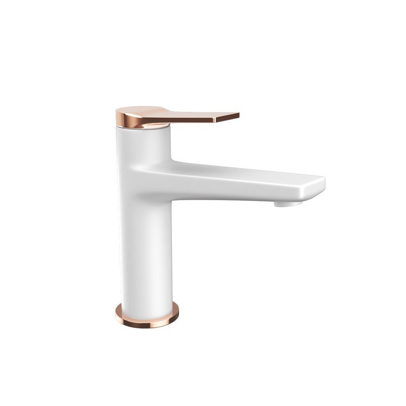 MISCELATORE LAVABO WNW168073PH-RG BIANCO ROSE GOLD ANDARE