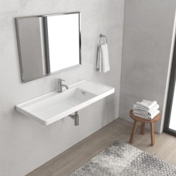LAVABO SOSPESO 8100 QUATTRO 1000x450x190mm