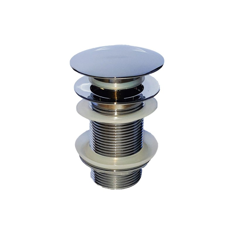 VALVOLA IN OTTONE TAPPO IN OTTONE G9803-Α CHROME POP UP SENZA TROPPO PIENO