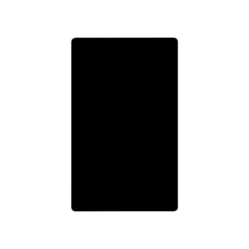 SUPERFICIE IN VETRO NERO BL-575B (574A) 49Χ30