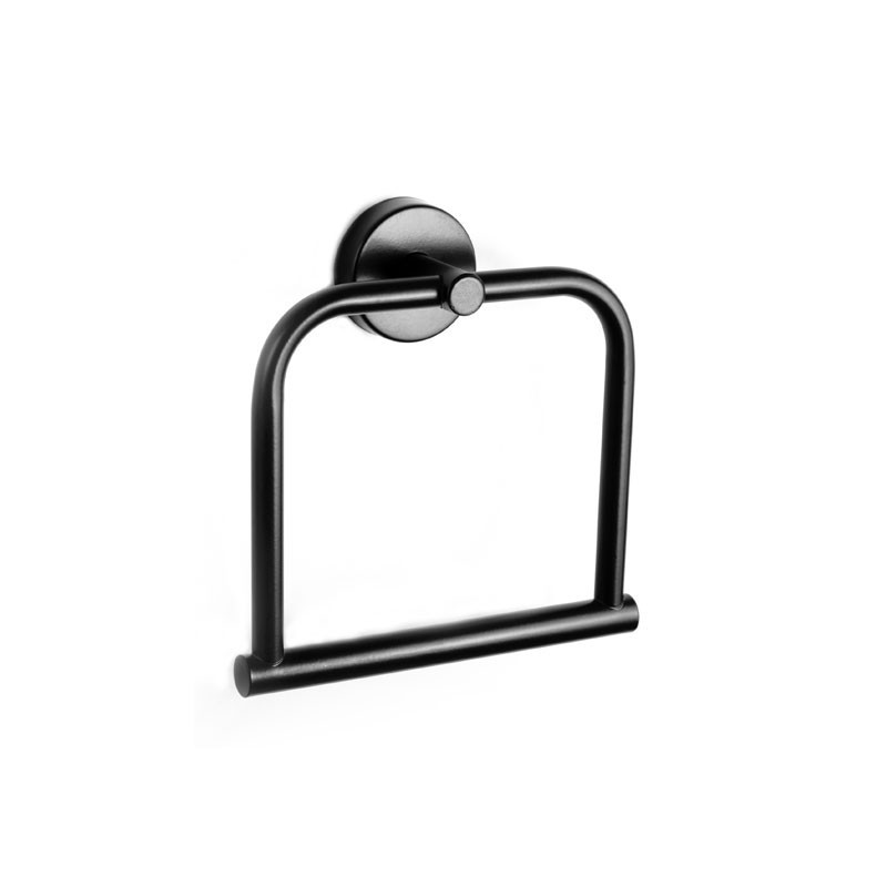 PORTASALVIETTA RING-QUAD. 122455 NERO OPACO UNO