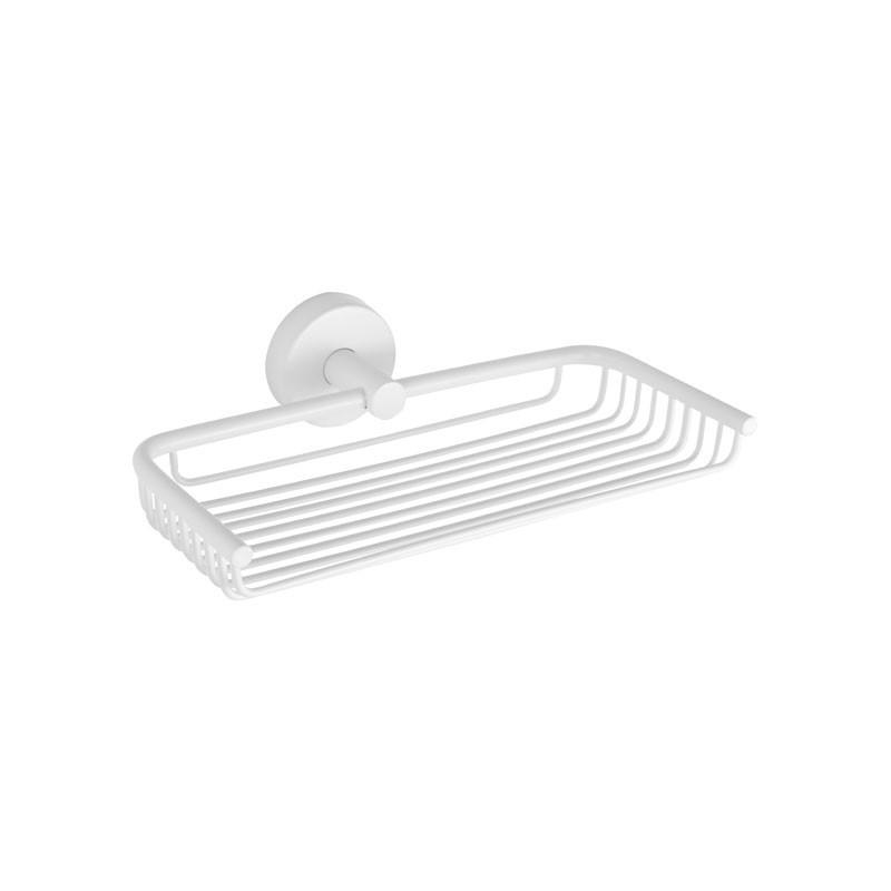 PORTASAPONE GRIGLIA 130466 BIANCO OPACO 23 CM UNO