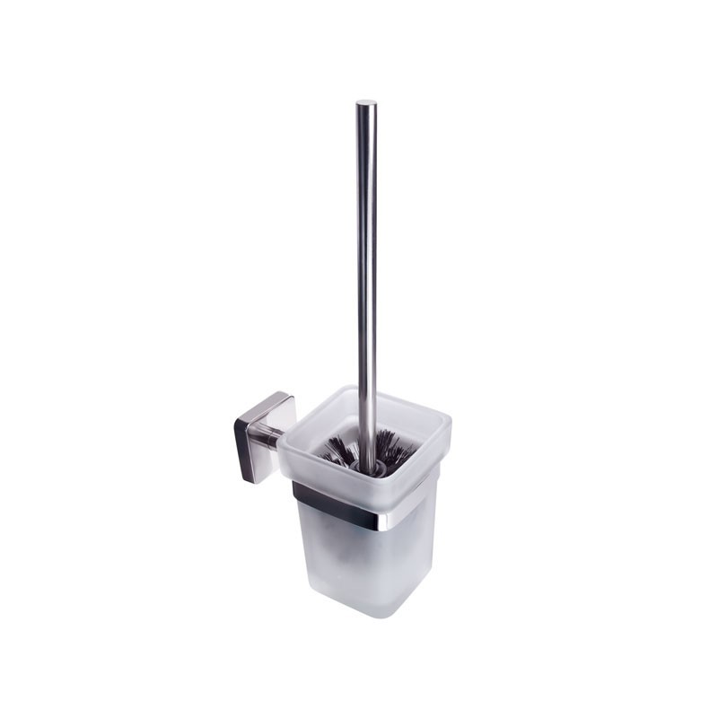 PORTASCOPINO SOSPESO VETRO 4701 CROMO QUATTRO