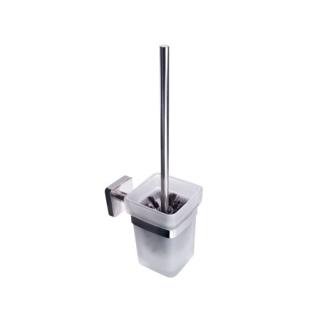 PORTASCOPINO SOSPESO VETRO 4701 CROMO QUATTRO