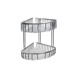 PORTA SPUGNA DOPPIA ANGOL. 963888 CROMO RETI