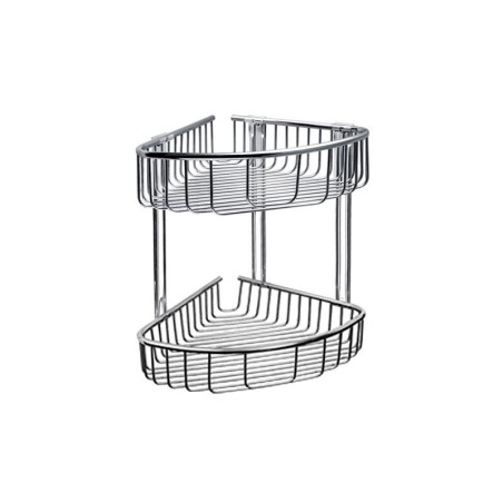 PORTA SPUGNA DOPPIA ANGOL. 963888 CROMO RETI