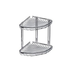 PORTA SPUGNA DOPPIA ANGOL. 963777 CROMO RETI