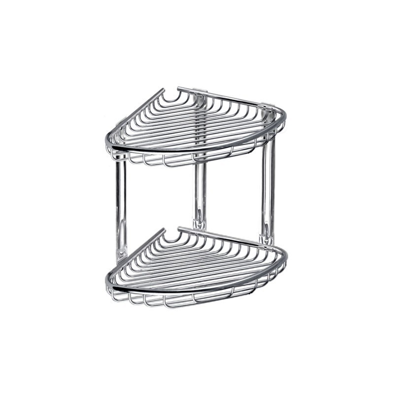 PORTA SPUGNA DOPPIA ANGOL. 963777 CROMO RETI