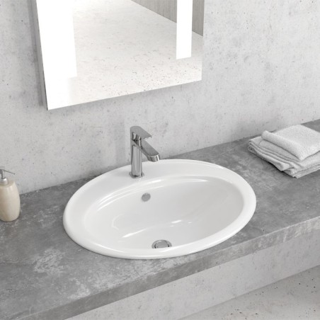 LAVABO DA INCASSO LT 6002 565x480x200mm