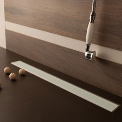 CONFLUO FRAMELESS LINE 750 VETRO BIANCO