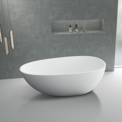 VASCA DA BAGNO CHIARA K-1813 IN SOLID SURFACE 170X88X56