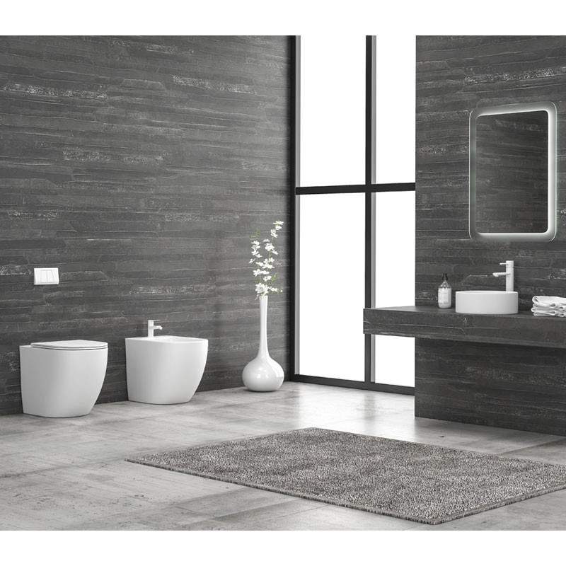 COPERCHIO LT 2141D-R BIANCO GLOSSY MILOS (ΗΥ2049)