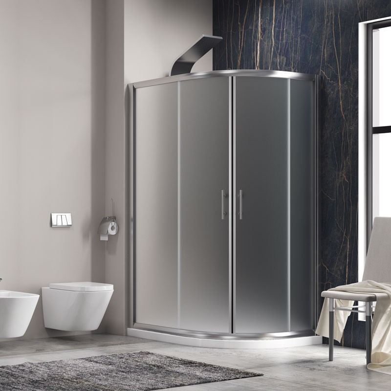 FLORA 650 80x100x190 CROMO ICY NANO 6mm